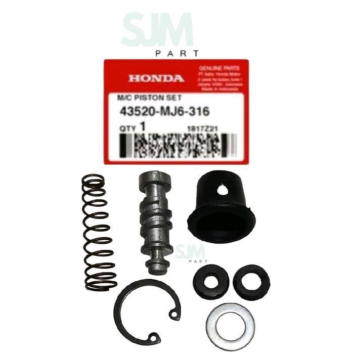 PISTON CYLINDER SET SEAL MASTER MINYAK REM BELAKANG HONDA CRF 150 CB150R STREETFIRE CB 150 R CB150X