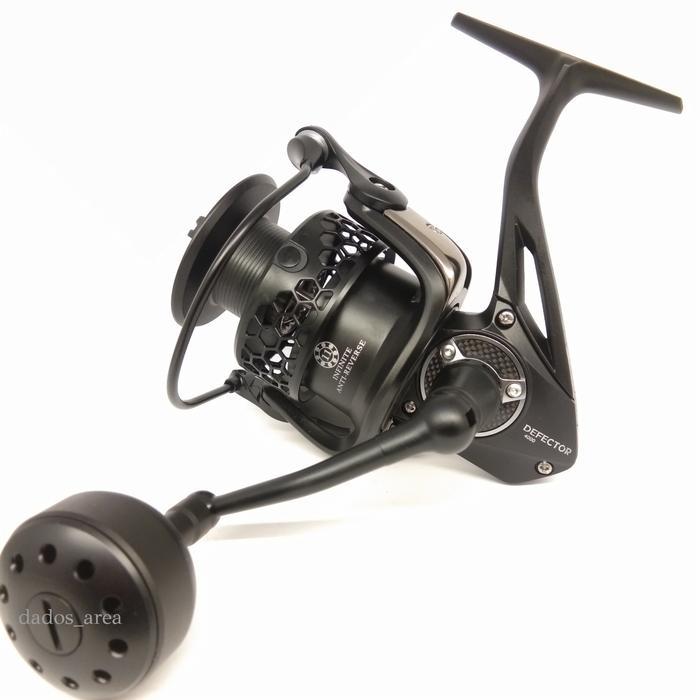 ORIGINAL Reel Team Kamikaze DEFECTOR 3 4500H 5H Metal Body - Power Handle READY STOCK