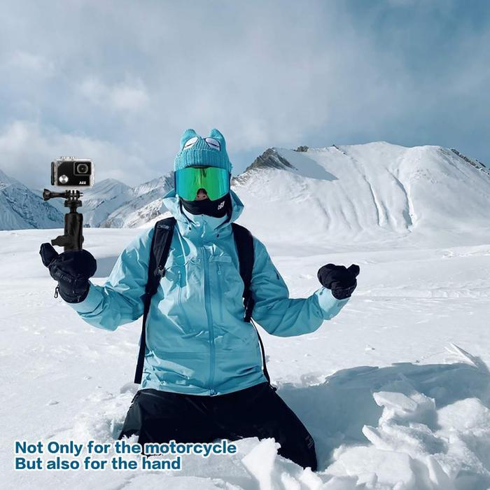 Breket Gopro Action Cam Holder Kamera Motor Camera 360 Motowolf Spion / Breket Gopro Action Cam