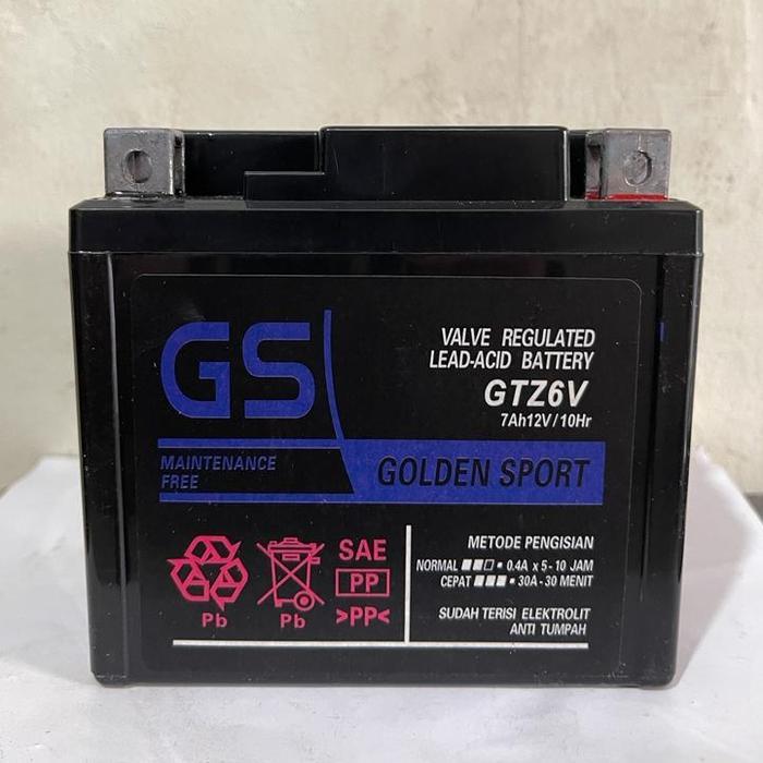 Aki Motor New Honda Scoopy Esp Gtz7S Gs Aki Kering