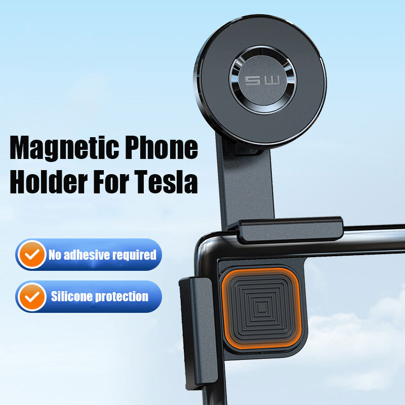 Phone Holder for Tesla Model 3 and Y Accessories Magsafe Car Mount Magnetic Phone Mount For iPhone