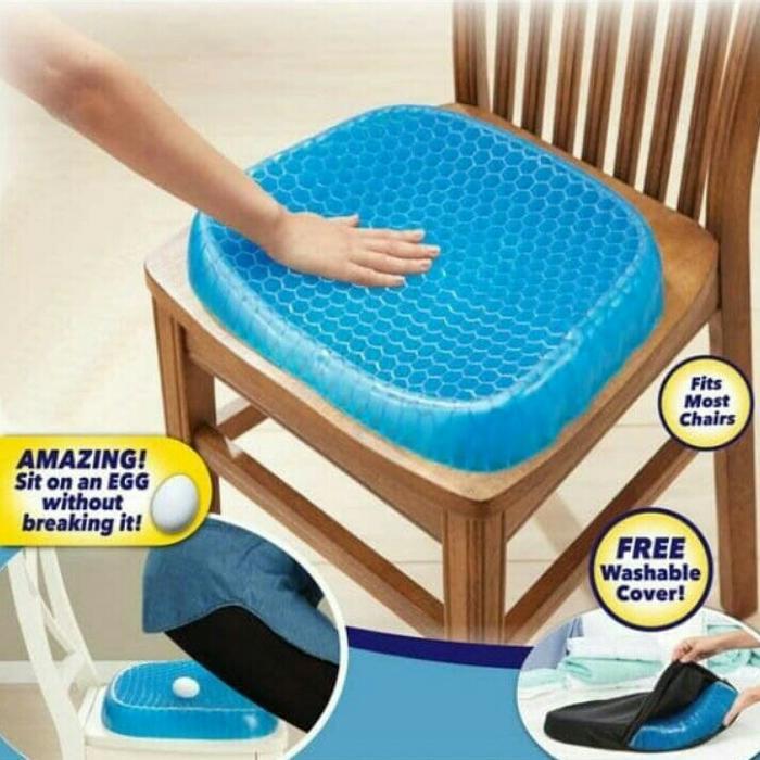 bantal alas duduk silikon gel empuk adem original egg sitter cushion