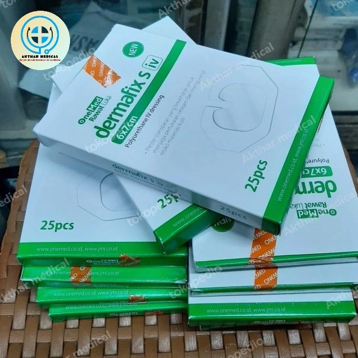 DERMAFIX S 6X7CM ONEMED / POLYURETHENE IV DRESSING / PLASTER INFUSE