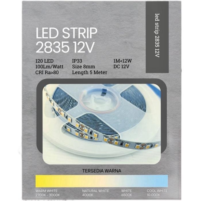 RL STRIP 2835/120LED/DC12V/IP33 RAYLED