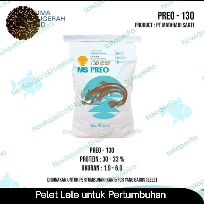 Pakan Ikan Lele, Nila, Gurame, koi / Pelet Matahari Sakti/ Ms Preo LP3
