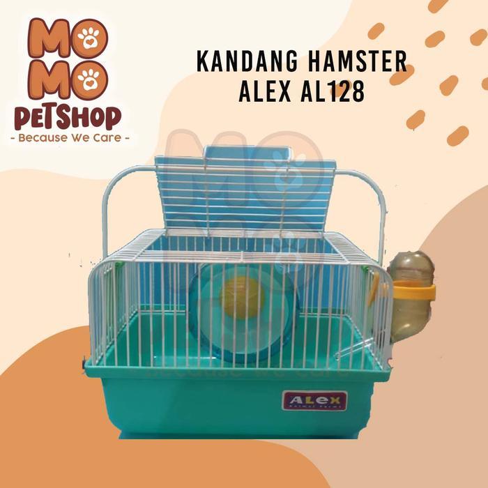 KANDANG HAMSTER ALEX PRINCE CARRYING CAGE AL128