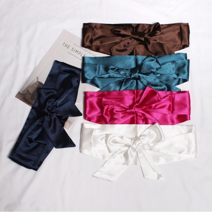 Obi belt / ikat pinggang wanita / sabuk satin