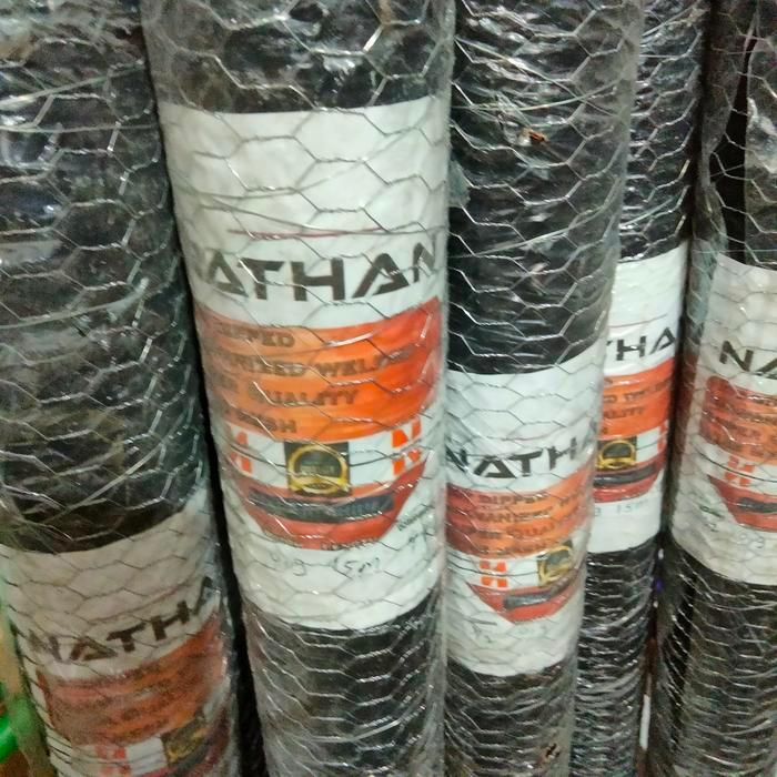 Kawat Ayam Galvanis Rol Besar Harga Per Rol Chicken Wire Mesh Rrt