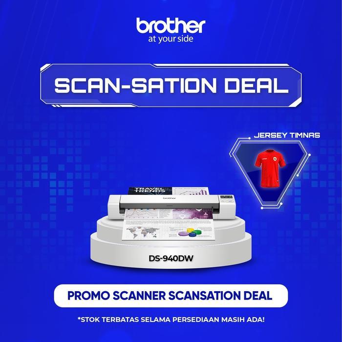 Brother Scanner Ds940Dw Portabel Mobile Scanner Ds 940Dw Ds940 Dw 940