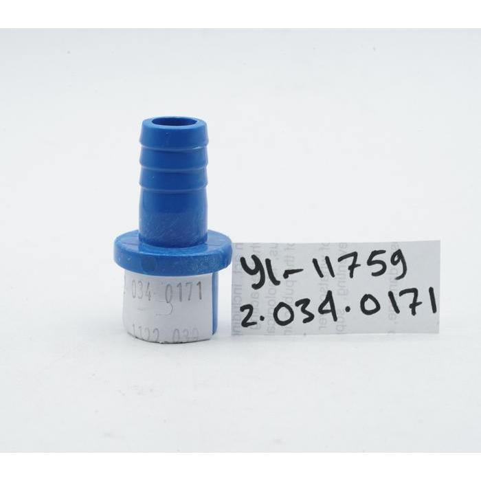 Blue 20mm to 14mm Konektor Adaptor Selang ke Pipa PVC Garden Irrigation PVC Straight Pipe Joint
