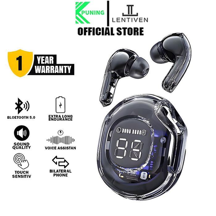 Bose - PUNING LENTIVEN Headset Bluetooth Earphone Wireless Earbuds Mini Bluetooth 5.0 LED display