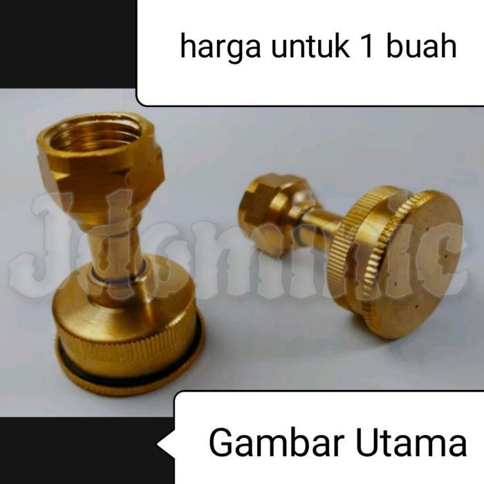 brass nozzle - kepala ujung nosel nozel nozle nojel kuningan semprot semprotan hama TU26 gendong