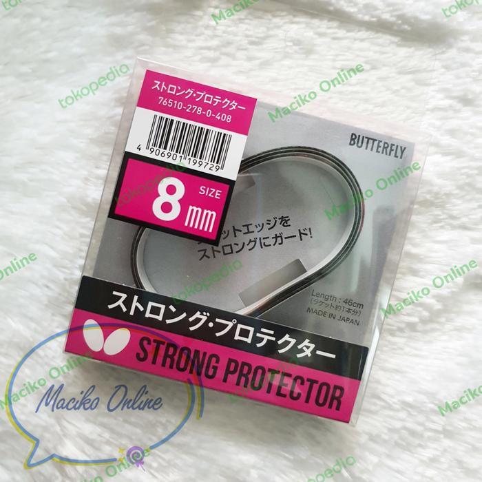 Strong Protector Butterfly 8mm ~ Pelindung Bet Pingpong Side Tape