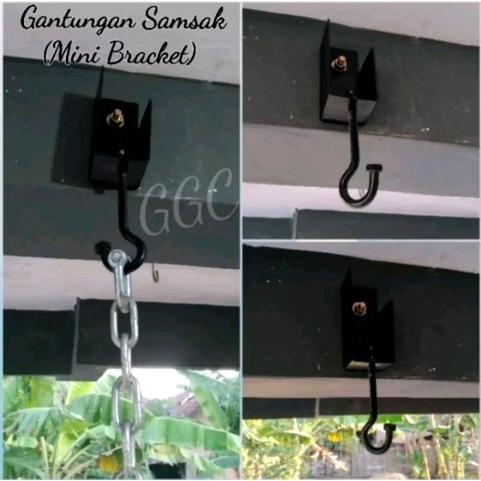 Gantungan untuk samsak, mini bracket kuat menahan beban sampai 100 kg Boxing Olahraga