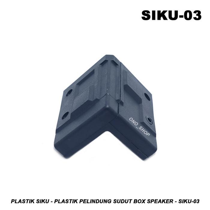 Plastik Siku - Plastik Pelindung Sudut Box Speaker - Siku-03