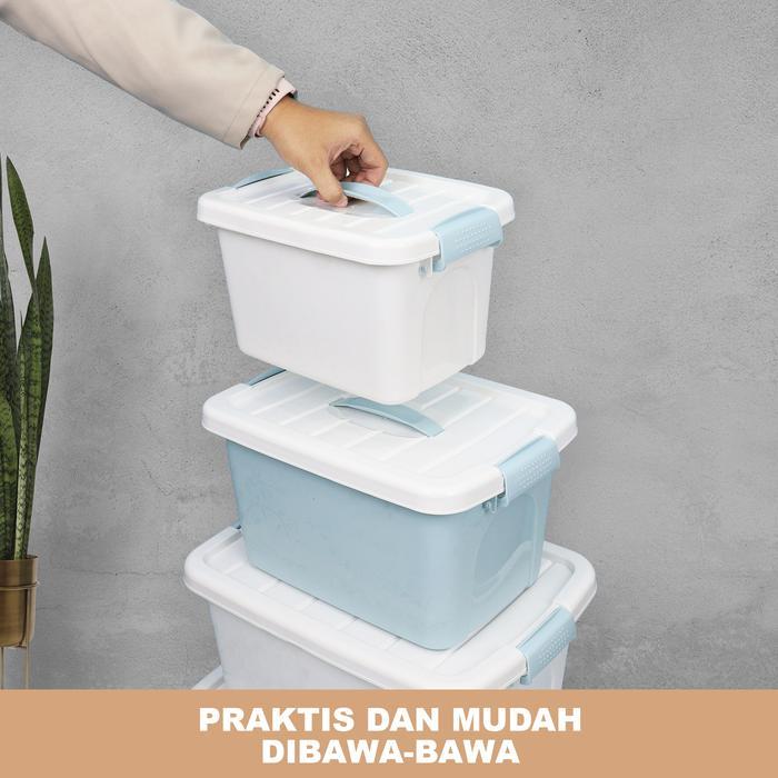 "New" Kotak Penyimpanan Baju Box Penyimpanan Container Box Multifungsi