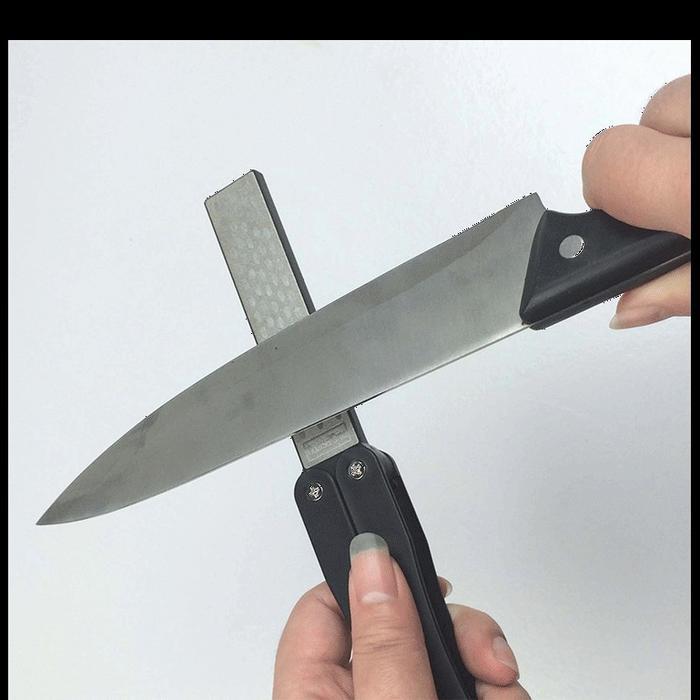 COD Alat Batu Gerinda Asahan Asah Pengasah Pisau Gunting Dapur Cukur Stainless Baja Tajam Halus