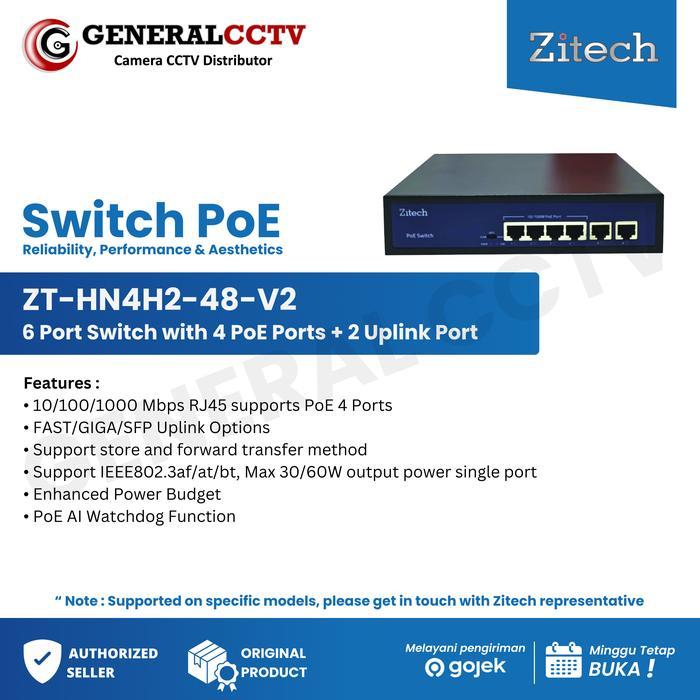 TERMURAH SWITCH POE 4 PORT