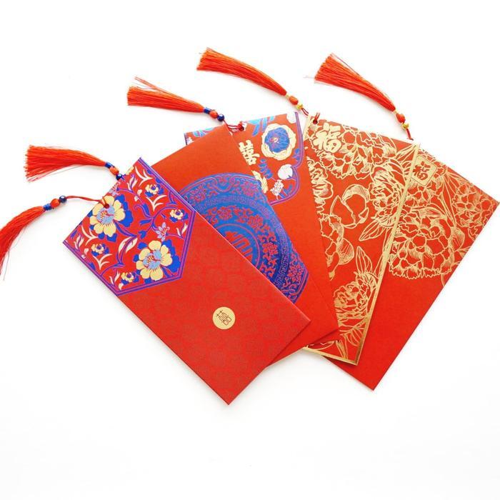 Angpao Wedding Nikah Pernikahan Sangjit Amplop uang angpau shuang si