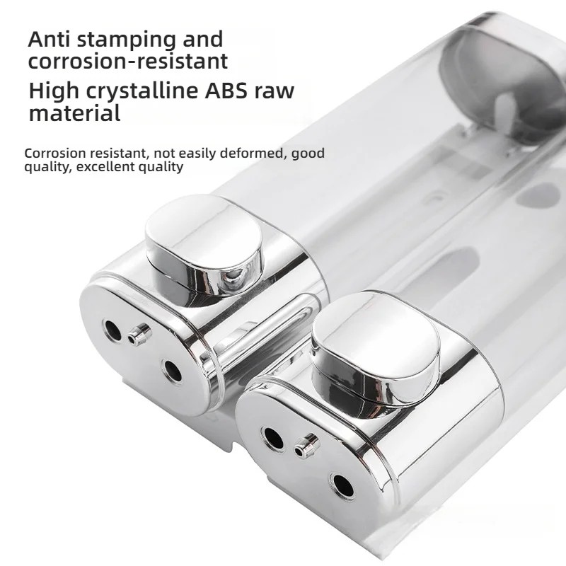 Household soap dispenser kitchen bathroom stainless steel non drilling wall soap dispenser steel