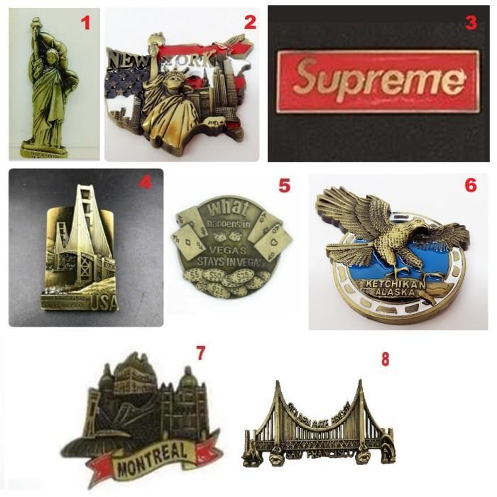 Souvenir Suvenir Magnet Kulkas Negara New York USA US Liberty America