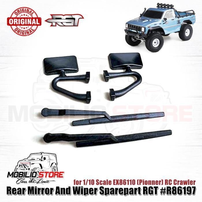 Sparepart Rear Mirror And Wiper Sparepart Rgt #R86197 Rc Rgt Ex86110