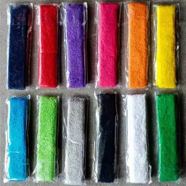 Grip Badminton Raket Handuk Polos Lembut Original