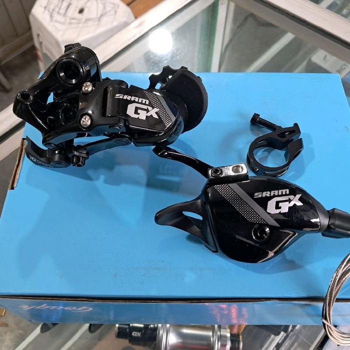 RD dan Shifter Kanan Sram GX 10 Speed - RD Short Cage 10sp - untuk sepeda DH - Seli sepeda lipat -