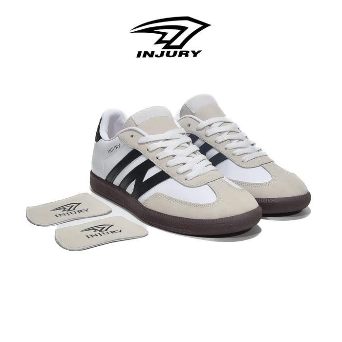 Injury - Sepatu Kassual Unisex Injury Verpool Sepatu Sneakers Casual Pria Wanita 37 - 45