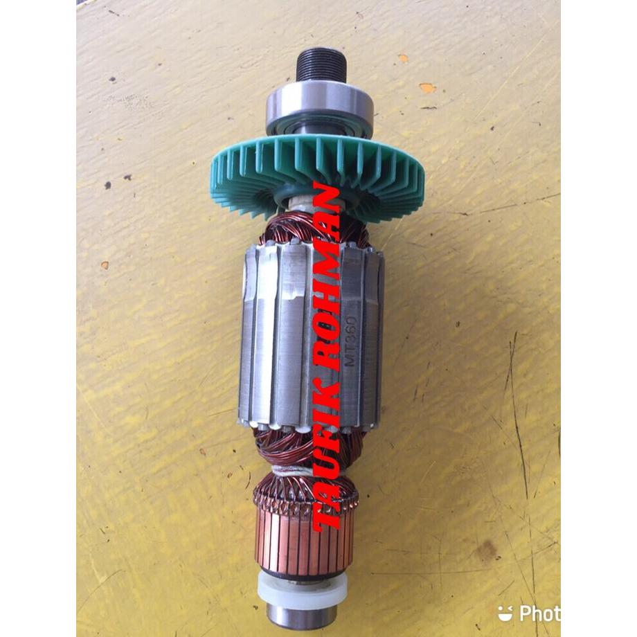 Armatur Angker Rotor Mesin Router Maktec Tipe Mt 360 Atau Mt 362
