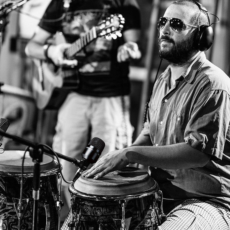 Takstar DMS-D7 Professional 7pcs Drum Kit Bass Microphone Instrument Microphone Mic For Bass Amp Tom