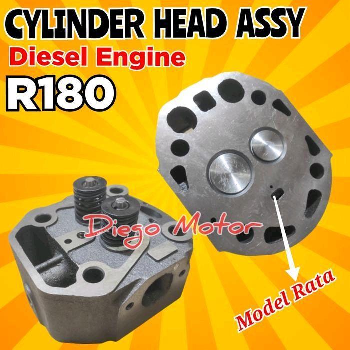 Cylinder head Assy mesin diesel Dongfeng R180 mesin 8pk