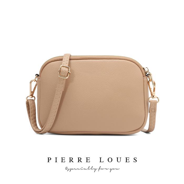 Tas Selempang Wanita Kulit PU PIERRE LOUES Caroline Bag