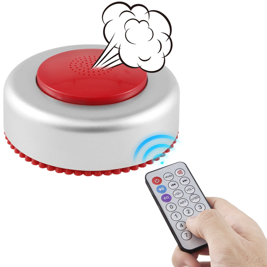 Wireless Fart Machine with 50 Different Realistic Sounds Ultimate Prank Toy for Parties/Office Adult