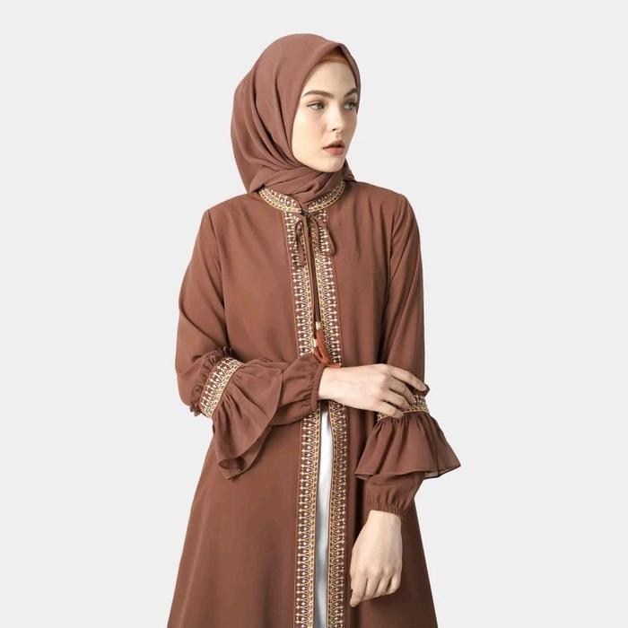 A9677.02 - Gamis Abaya Hikmat Fashion Original