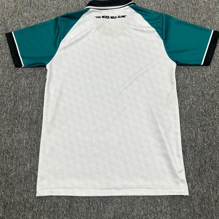 Jersey Liverpool Putih Tosca Carlsberg Fantasy Retro 1.0 by rsport indonesia full printing - Baju