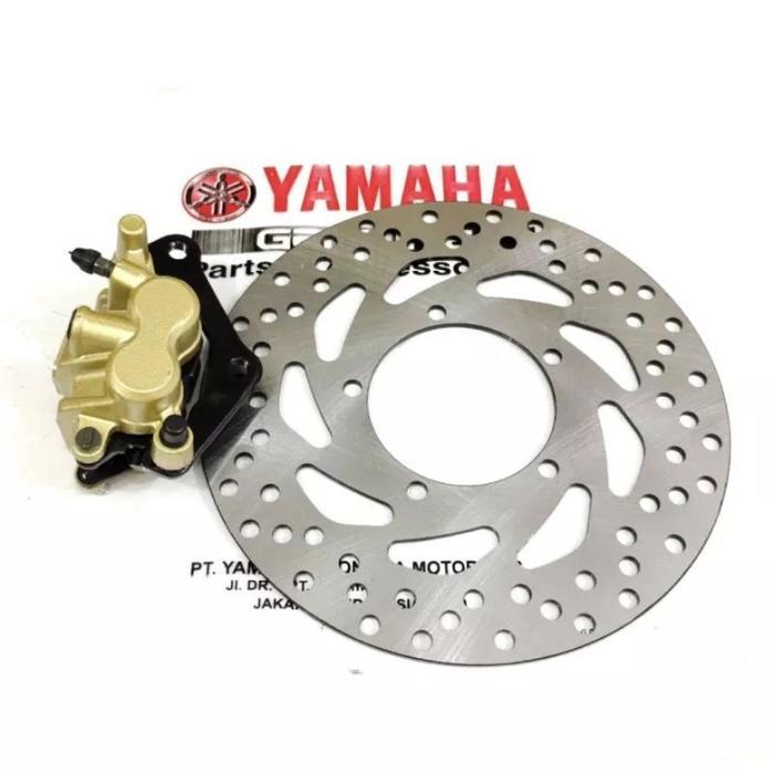 Stok Baru piringan cakram depan+kaliper depan yamaha vixion old , vixion new