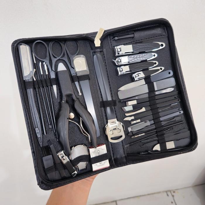 Gunting Kuku Set Lengkap isi 40pcs - Alat Manicure & Pedicure - Perawatan Kuku Cantengan - GK 40