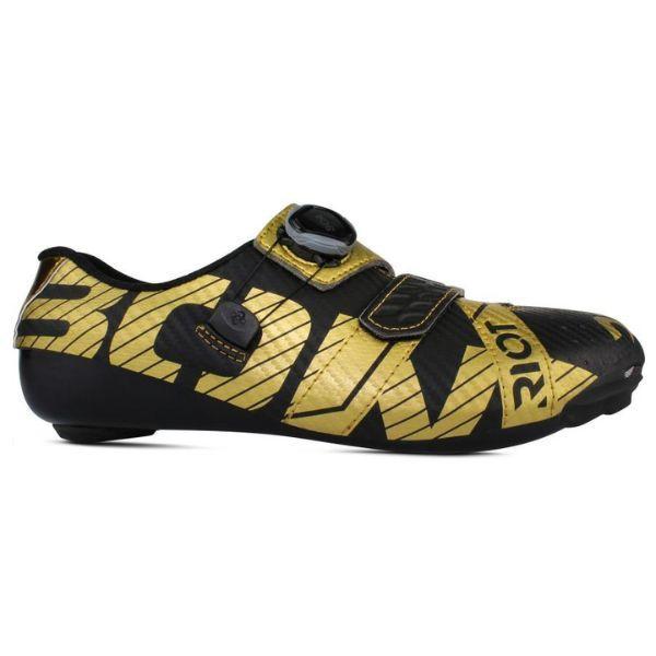 SHOES BONT RIOT+BOA BLACK GOLD ASIAN FIT