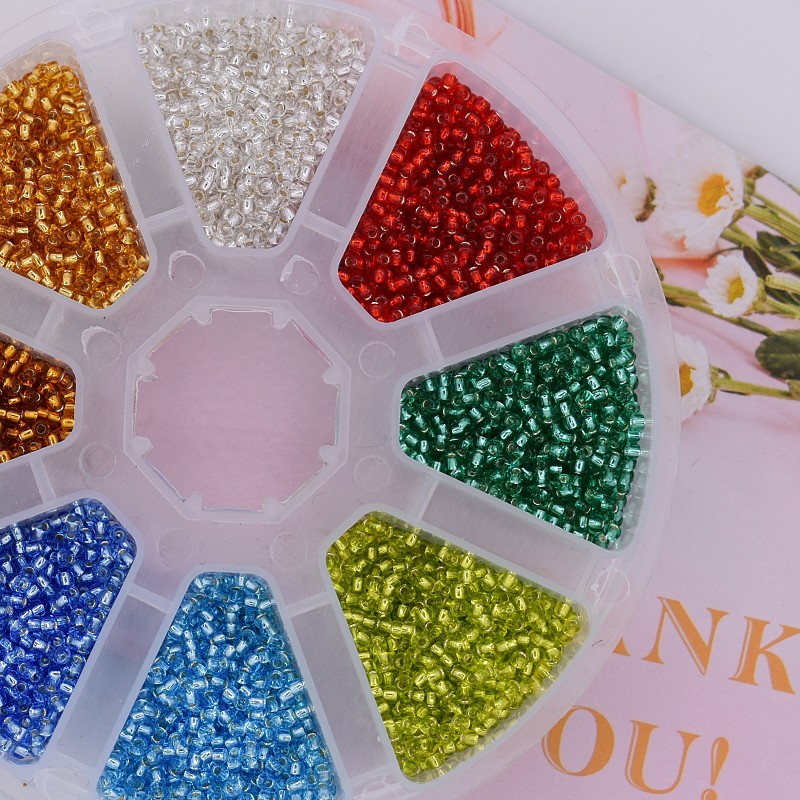 50g Japanese imported glass beads TOHO beads 11/0 Xiaomi beads jewelry accessories for embroidery
