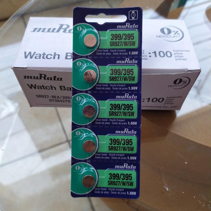 RA- BATERAI MURATA SR927SW ORIGINAL 395 399 SR927 SR927W MADE IN JAPAN