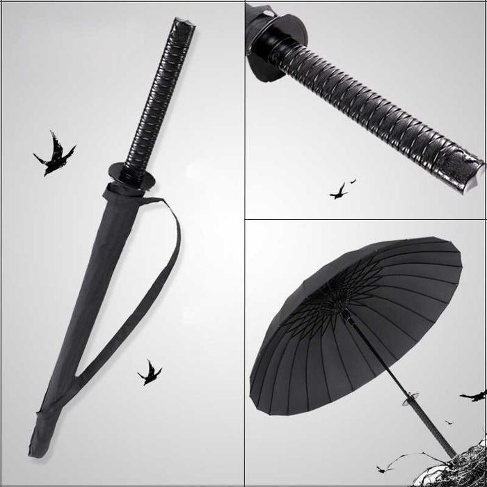 RA- Japanese Samurai Katana Umbrella Payung Jepang Samurai Katana - B062