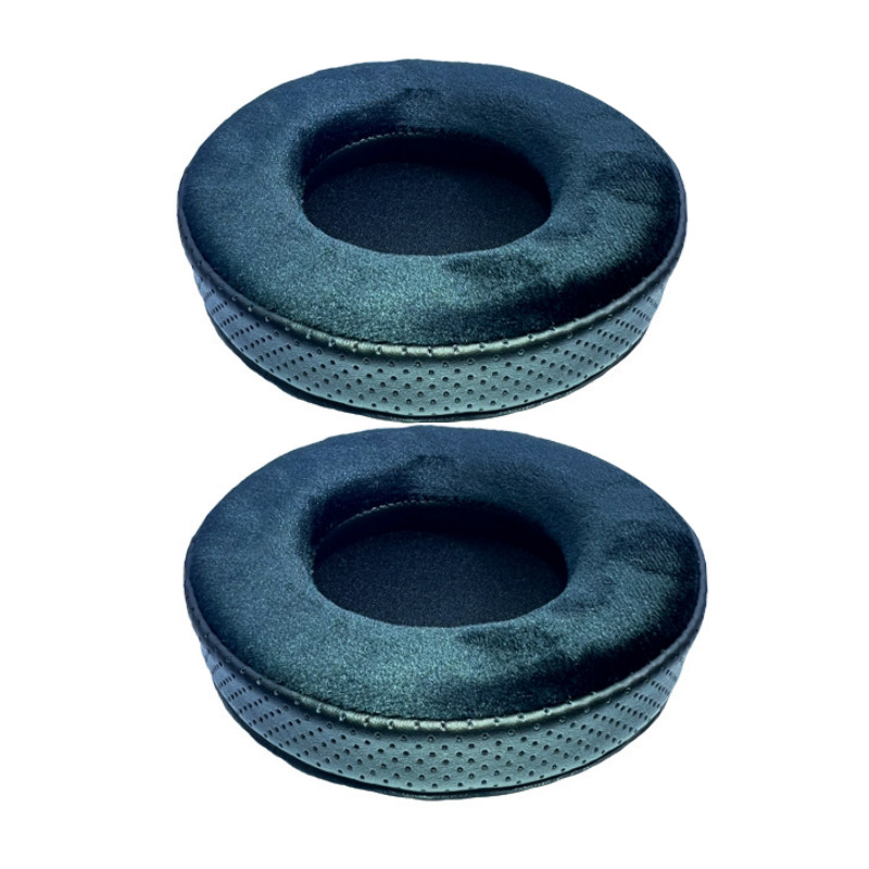 1 Pair Round Perforated Velvet Fabric Earpads 70MM 90MM 100MM 105MM 110MM For sony akg k518 DT990 DT