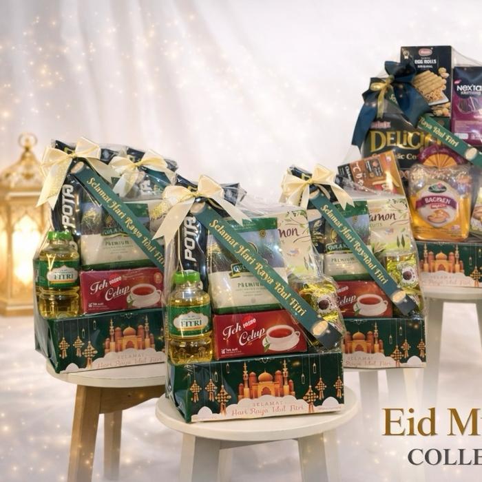 PREMIUM Parcel paket hampers sembako lebaran tahun baru murah lengkap free pita dan kartu ucapan