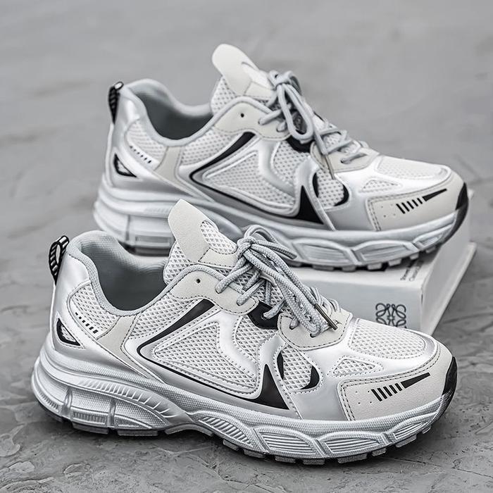 Aerostreet - Keeping Sepatu Sneakers Pria Keren Sepatu Cowok Casual Kekinian Sepatu Olahraga Jalan