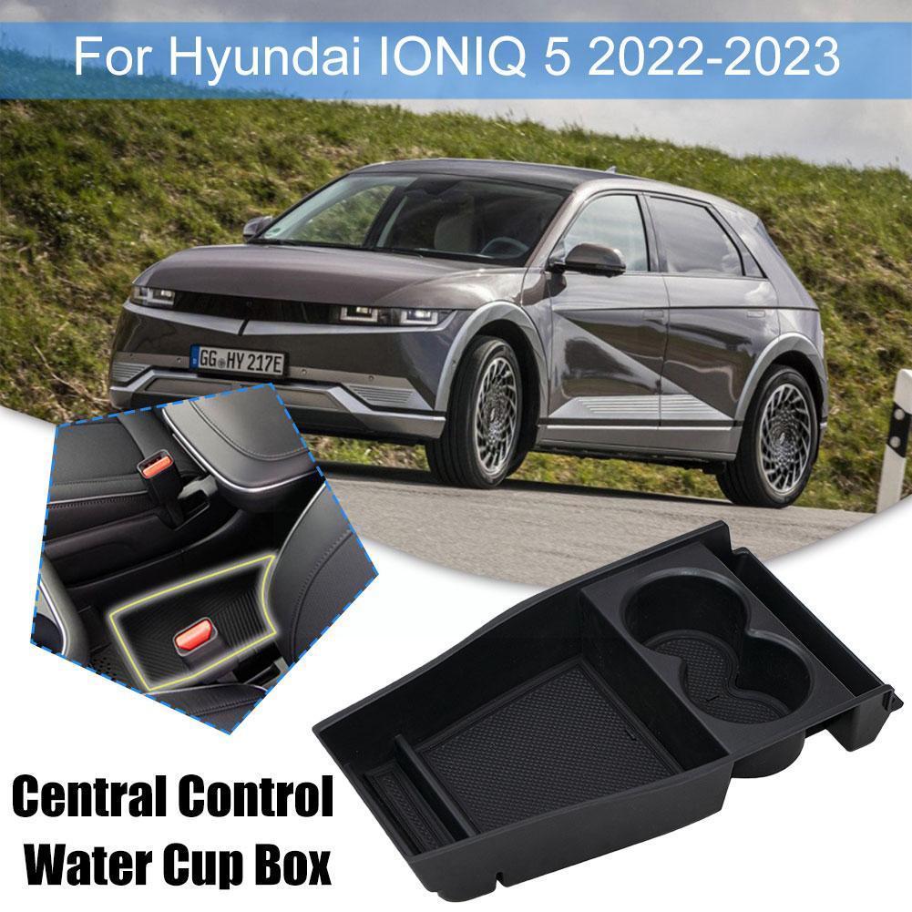 Car Armrest Storage Box Container Stowing Tidying Organizer For Ioniq 5 2021+ Center Console Organiz