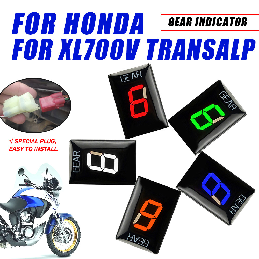 Gear Indicator Ecu Speed Display Gear Display Meter For Honda XL700V 700 Transalp 700 XL 700 V XL 70