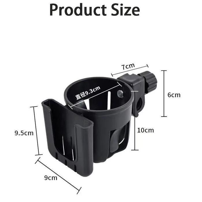 UNIVERSAL CUP HOLDER CUP HOLDER MOTOR LIPAT 360 2 IN 1 CUP HOLDER MINUMAN MOTOR CUP HOLDER SPION