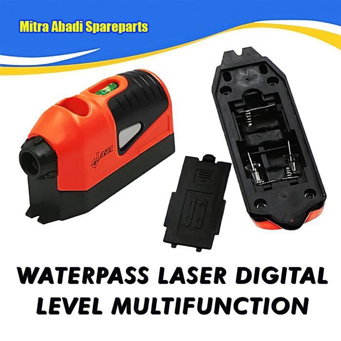 Promo Waterpass Laser Digital Level MULTIFUNGSI - Alat Ukur Waterpass Laser
