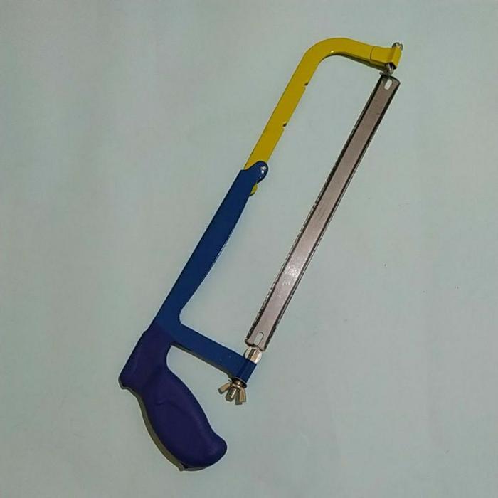 Pegangan gagang gergaji besi free mata gergaji besi 2 mata